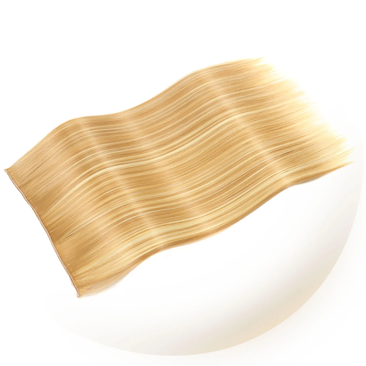 Synthetic 5 Clips in one piece hair extensions 22inch long straight clip in hair for women girls daily party holiday
