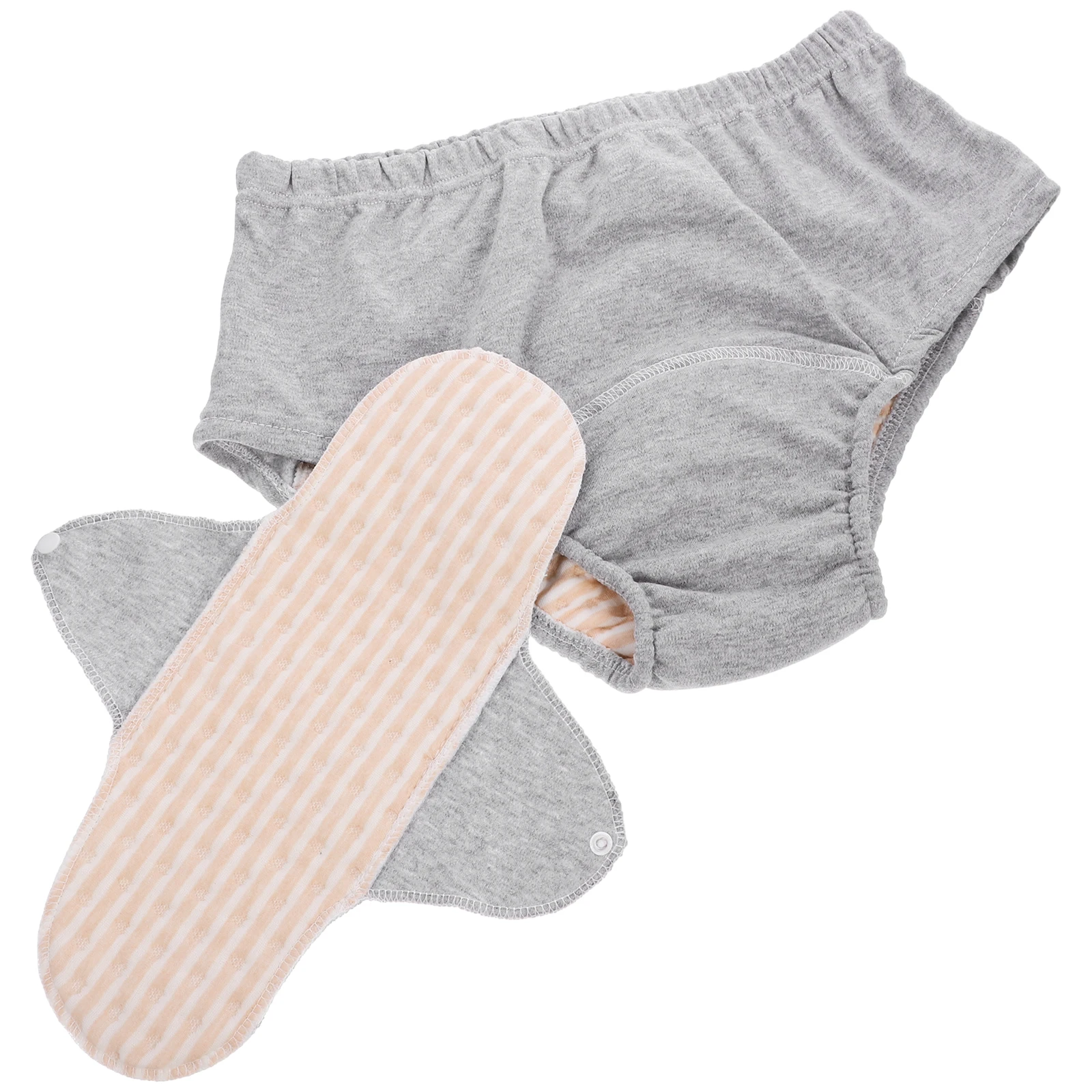 

Elderly Incontinence Underwear Leakproof Urinal Pants Washable Cotton Nappy Pads Adult Diaper Underwear Incontinence Diaper Pads