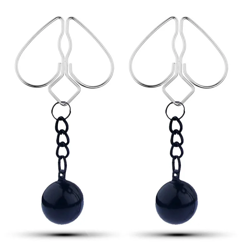 مشابك حلمة من الفولاذ المقاوم للصدأ للنساء والرجال - لعبة BDSM للبالغين قابلة للتعديل، 18+ ملحقات اللعب الحسية ألعاب جنسية للبالغين للأزواج