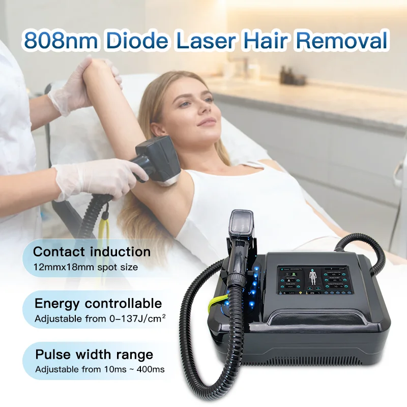 808nm 전문 미니 다이오드 레이저 제모기 빠른 플래시 제모기 무통 영구 제모기 전신 치료 여성