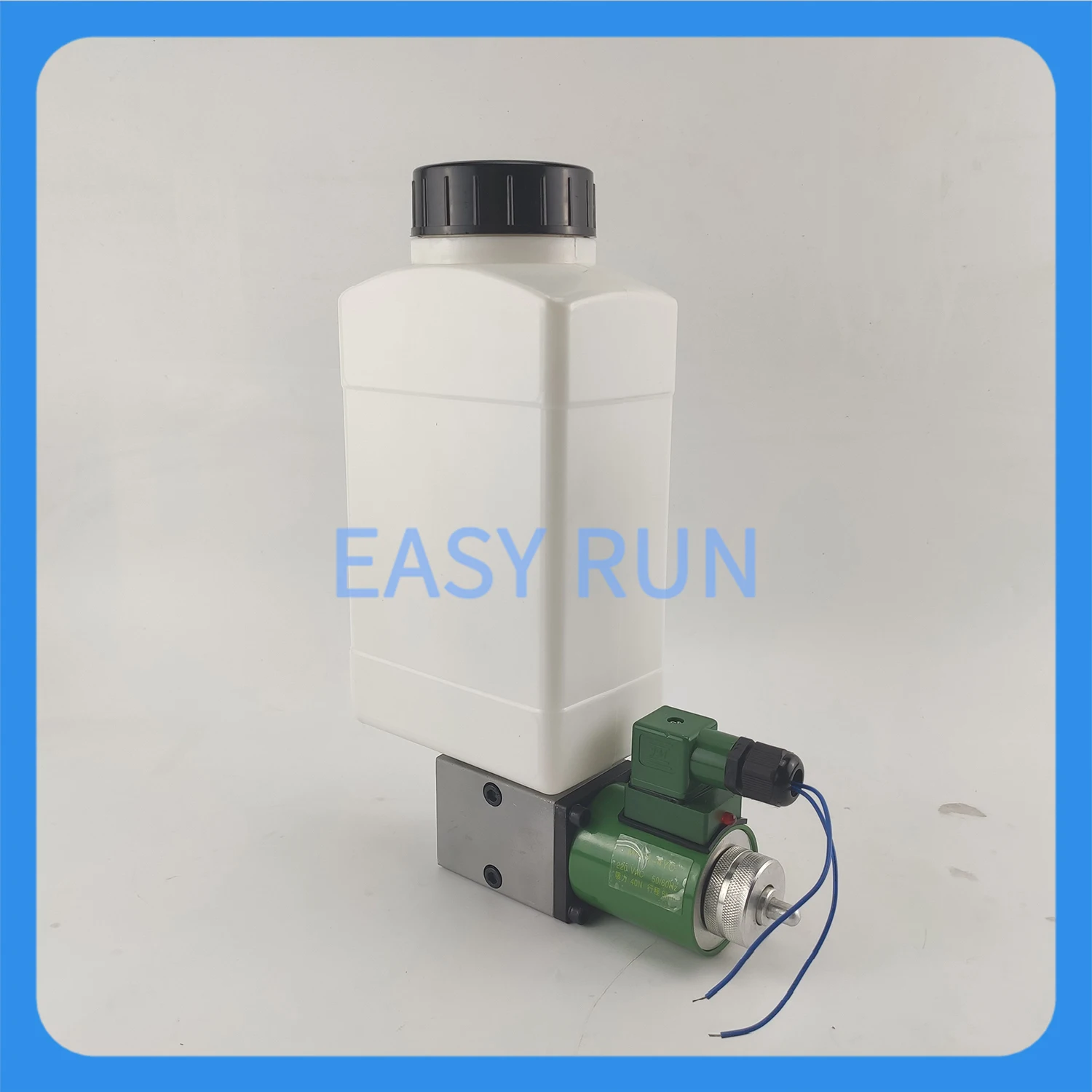 Single-wire Damping System Electromagnetic Piston Pump Escalator Lubrication Pump AC220V 2L Textile Machine Tool Pump