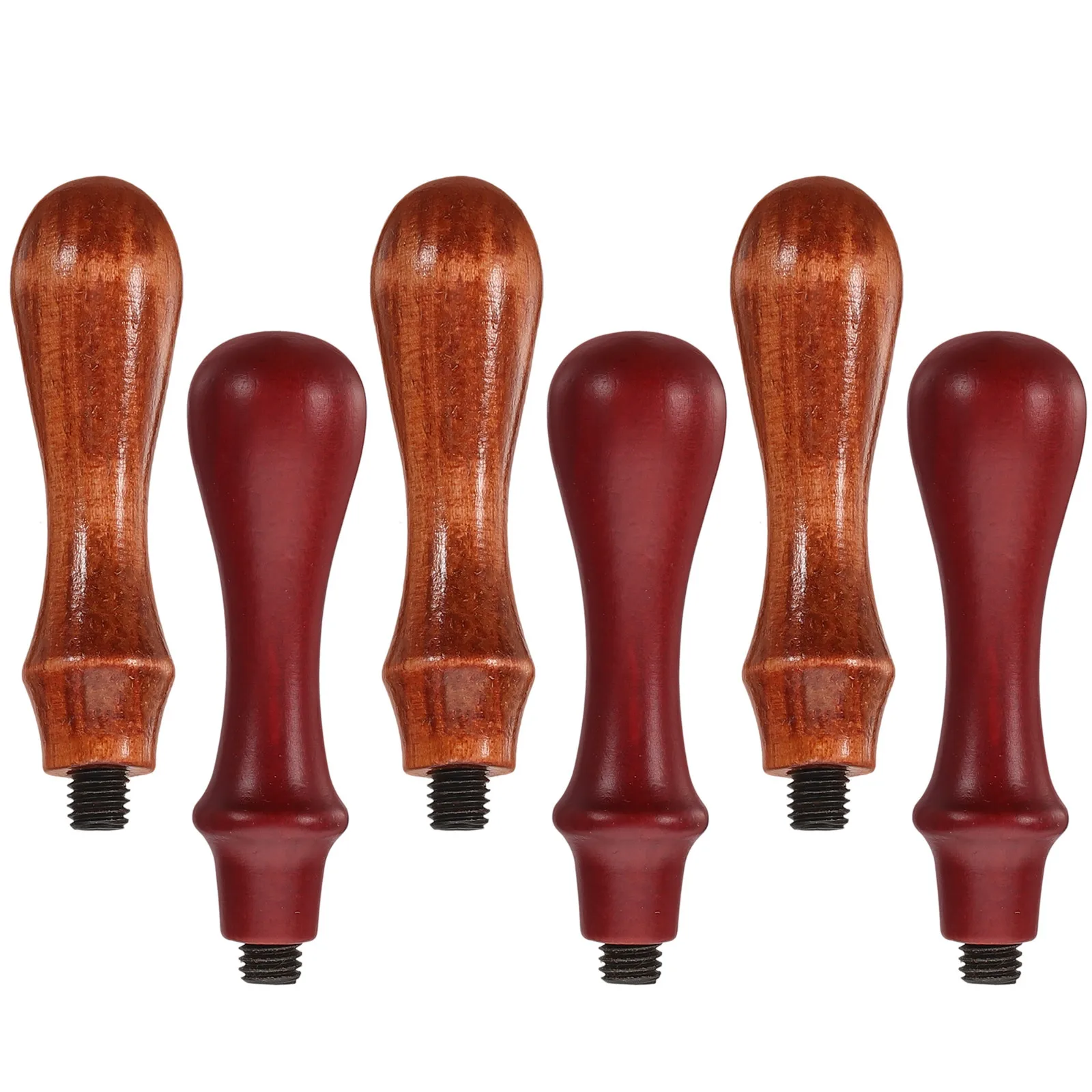 

6Pcs Fire Wax Seal Stamp Handle DIY Replacement Parts for Wedding Invitation Craft Sealing Stamping Kit Use Stamp Handle