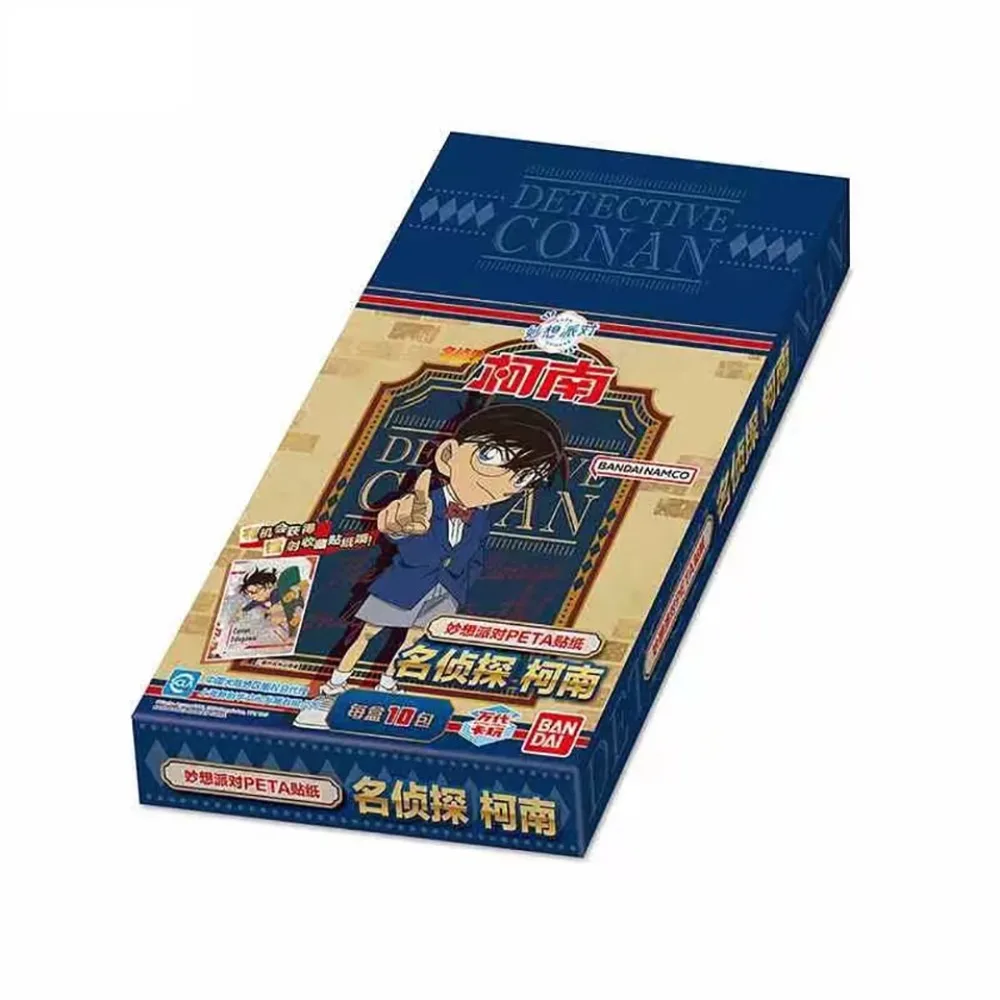 Stiker Detektif Conan seri pesta yang indah kulou Shinichi Mouri Ran karakter stiker potret meja anak-anak Hadiah Dekorasi