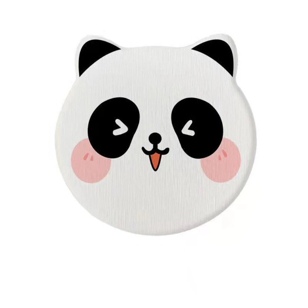 

Подставка для милых животных, круглый противоскользящий коврик для чашки с водой, теплоизоляционные подставки для бокалов из диатомита, домашние рестораны и батончики