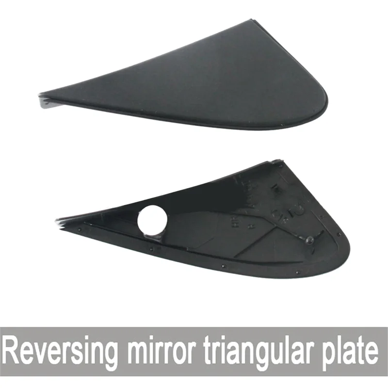 

2PC Side Mirror Triangle Fender Trim Accessory For Toyota Corolla 2003-2008 60118-12010 60117-12010-A61E