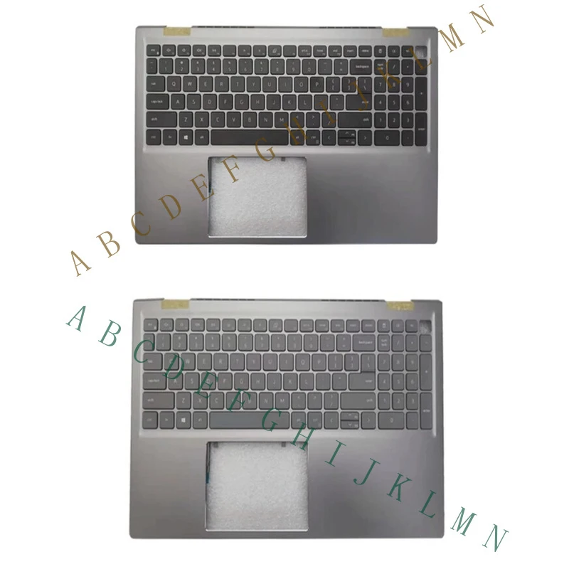 MF+ for Dell Inspiron 15Pro 5510 5515 Palmrest Keyboard Black Gray W/No Backlit 06P0TG