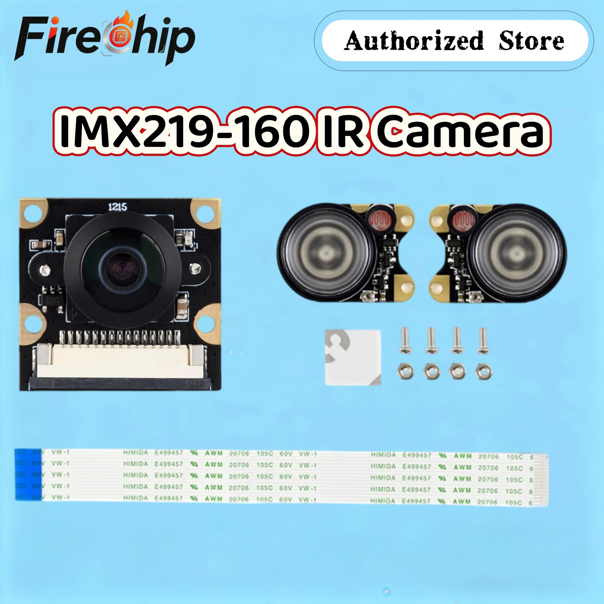 Waveshare IMX219-160IR Camera, Applicable For Jetson Nano / Raspberry Pi Compute Module