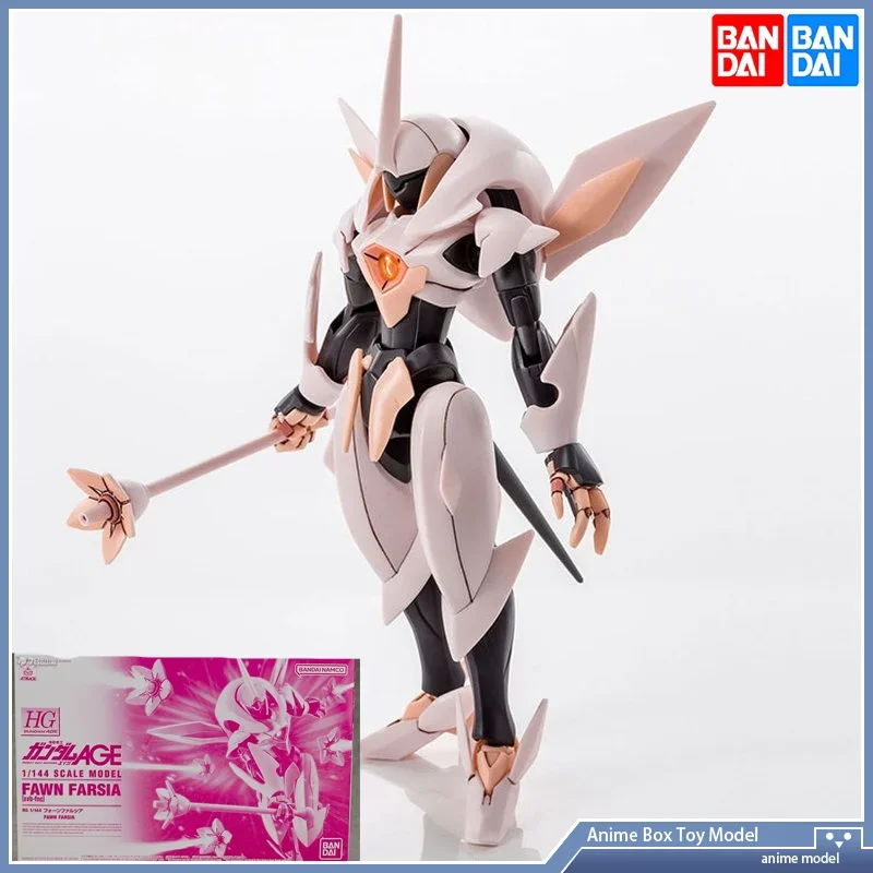 

[In Stock]Bandai Original GUNDAM Anime PB Limited HG AGE 1/144 FAWN FARSIA Action Figure Toys Collectible Model Ornaments Gifts