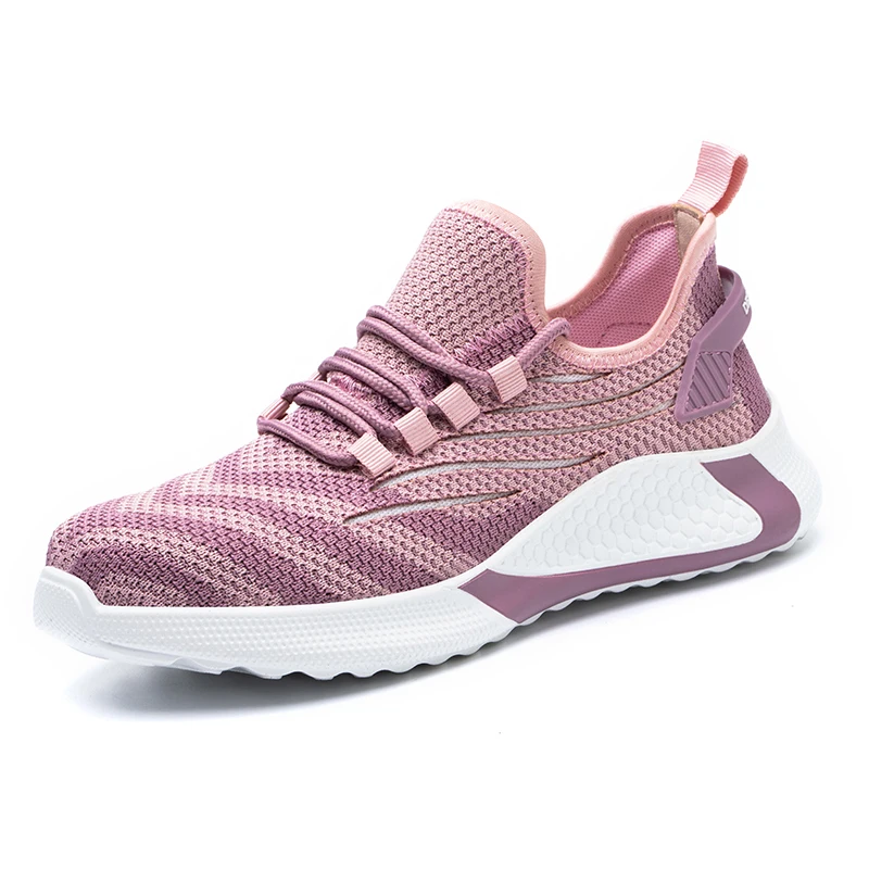 Nuove scarpe antinfortunistiche da donna scarpe da lavoro antiperforazione antiurto Sneakers da lavoro leggere e traspiranti scarpe indistruttibili