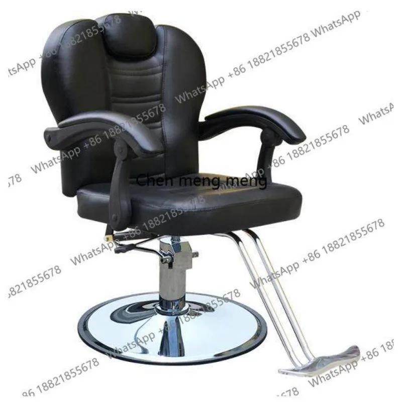 

Salon Chic Barber Chair Modern Nordic Design Elegant Barber Chair Luxury Style Krzesło Fryzjerskie Salon Furniture