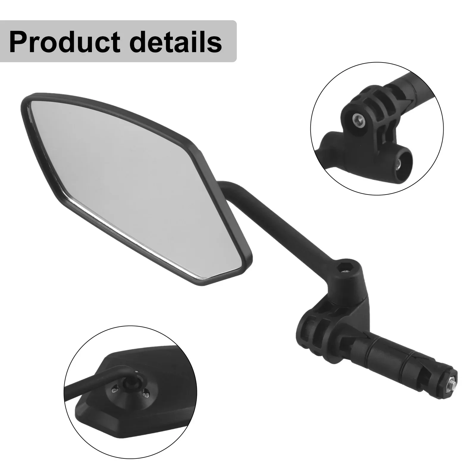 

Upgrade Mirror Bicycle Riding Anti-glare Bike Mirror Adjustable Bike Mirror High Quality Material Practical Bike Accessory