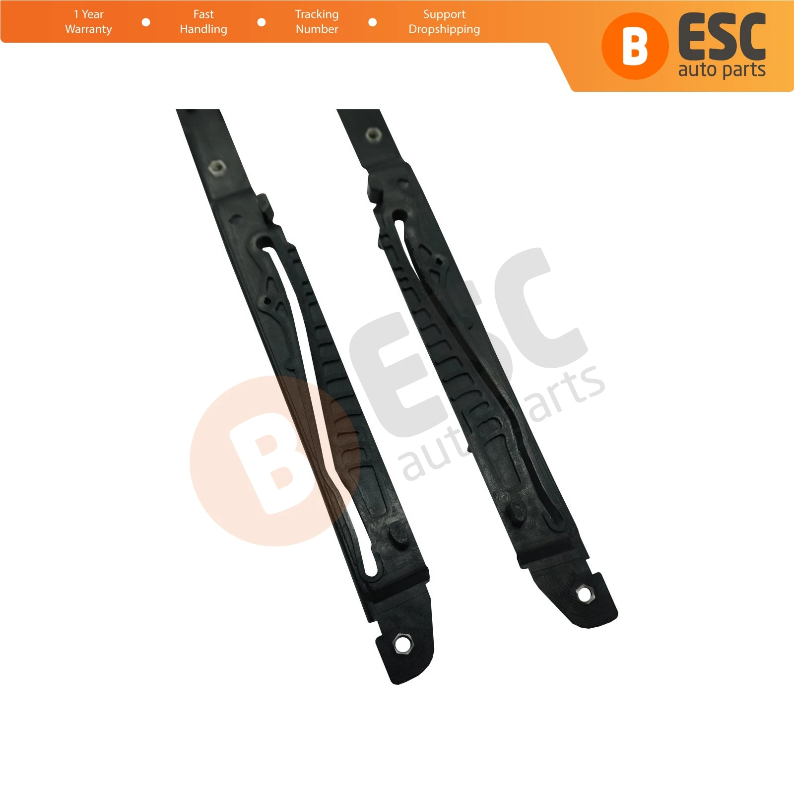 Sunroof Glass Rail Guia Repair Set, Esquerda e Direita Peças para Kia Hyundai Ford Peugeot 307 Dodge Ram Chrysler 81620A 8401N, ESR553