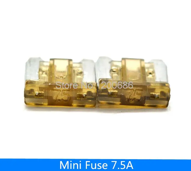 7.5A Set Kit Rupa-rupa Mikro Mini ATO ATC ATM Blade Fuse