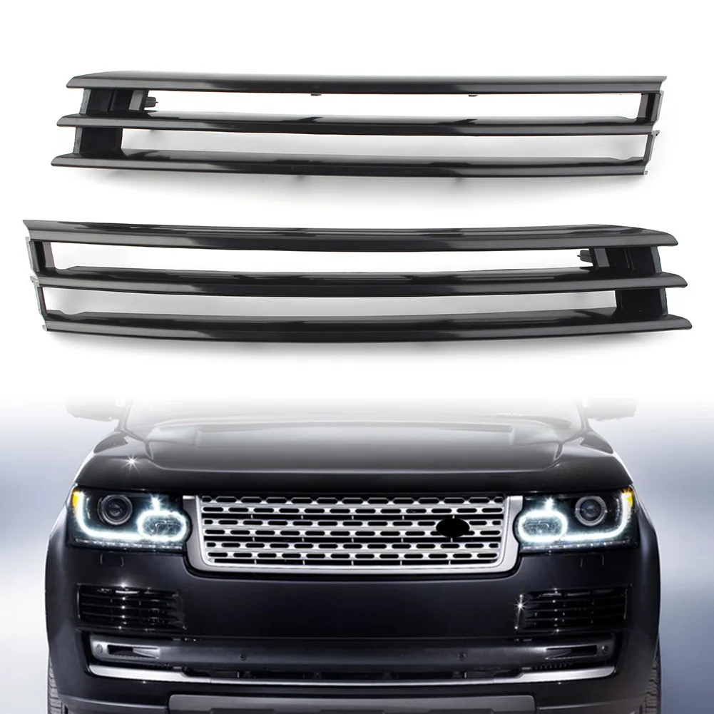 Car Front Bumper Grille Left / Right For Land Rover Range Rover L405 2013 2014 2015 2016 2017 Unpainted