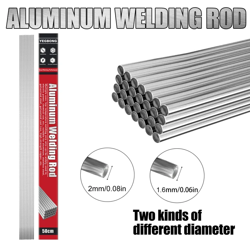 Low temperature aluminum core welding rod does not require aluminum welding powder welding repair copper aluminum welding wire