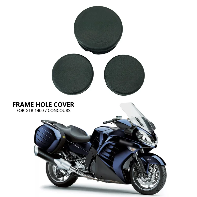 

Fit For Kawasaki GTR1400 Frame Hole Cover Caps Plug Decorative Frame Cap Set GTR 1400 2007-2019 2015 2016 2017 2018 Motorcycle