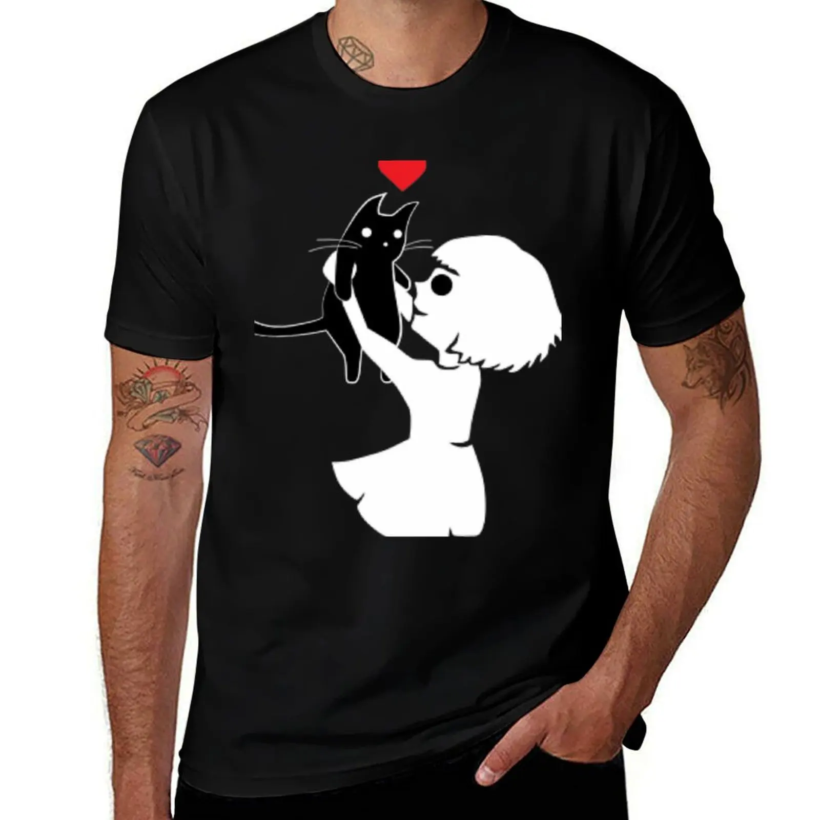 

Fran Bow T-Shirt Big and Tall Solid Color T-Shirt