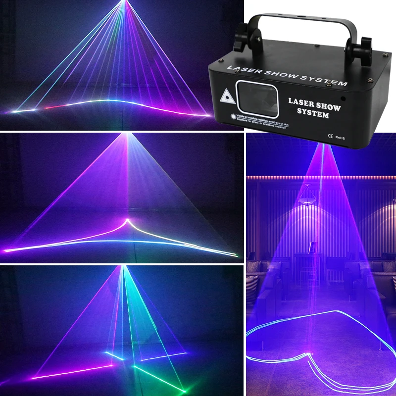 

RGB лазерный луч, линейный сканер, проектор для DJ, дискотека, сценический эффект освещения, вечеринка, свадьба, бар, клуб, DMX512, управление, танцпол