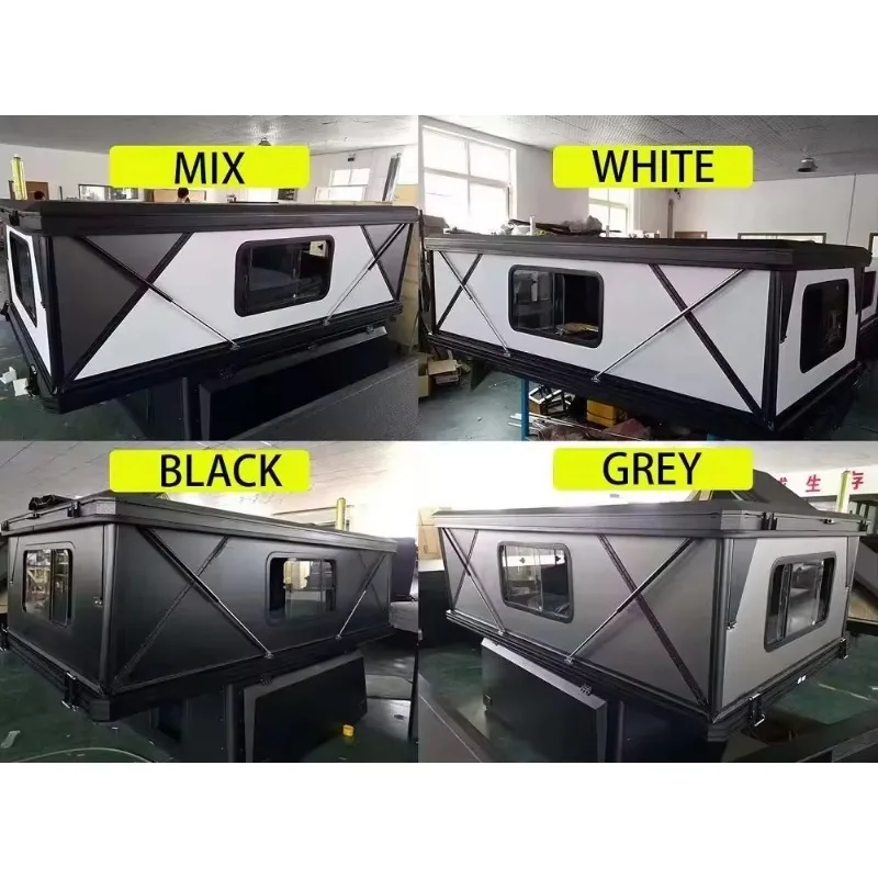 FL Customized Camper Overland Flatbed Pop up Slide in Truck Pickup Camper Truck Bed Tent Camper for Sale Hot Sale view 6