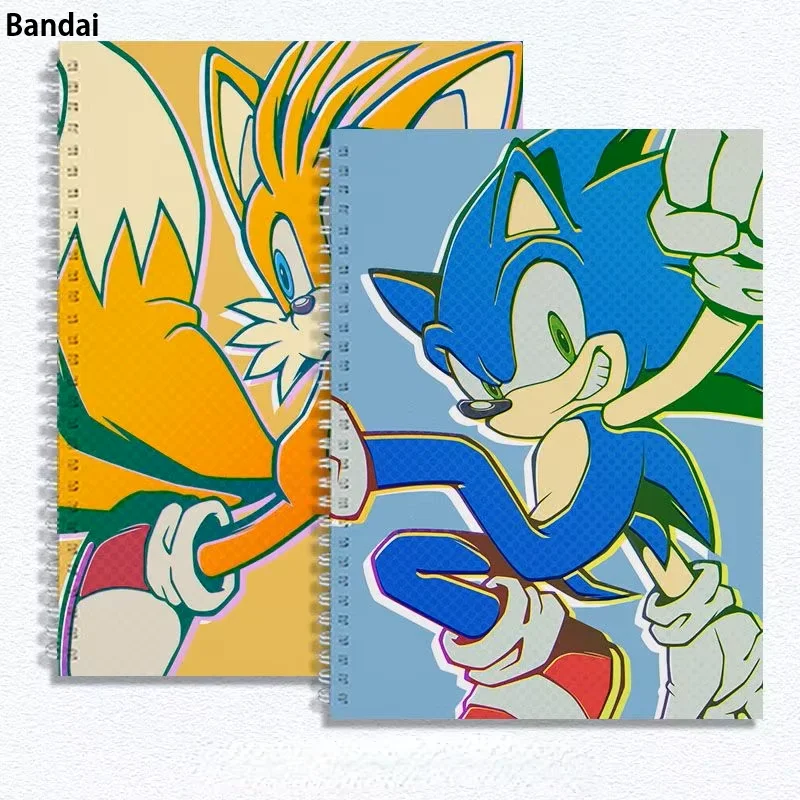 

Bandai Hard Shell Thickened Sketchbook Sonic The Hedgehog Surrounding High-value B4/A4/8K Sketchbook Primary School Students