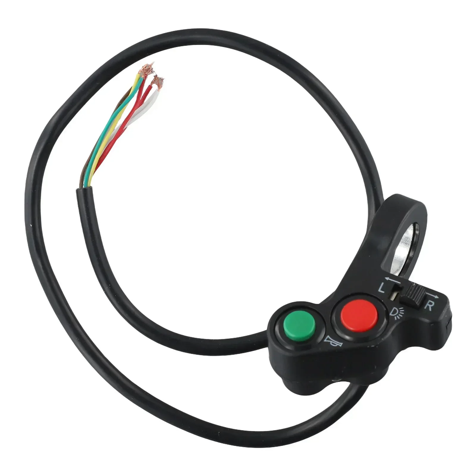 Cycling Switch Cable Power Switch Scooter Electric Three-function Turn Signal Horn Headlight Switch Brand New High Quality