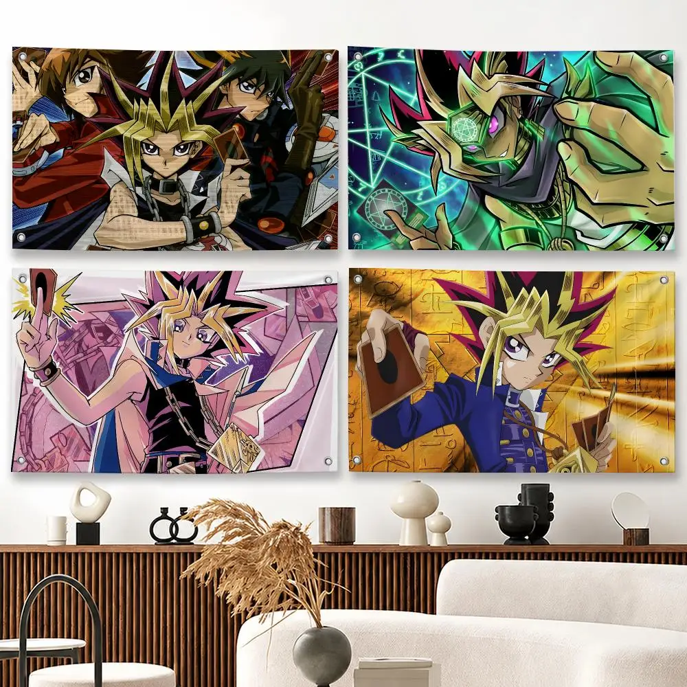 Yu-Gi-Oh! Flags Decoration Outdoor Picnic Party Art Hanging Home Camping Party Banner