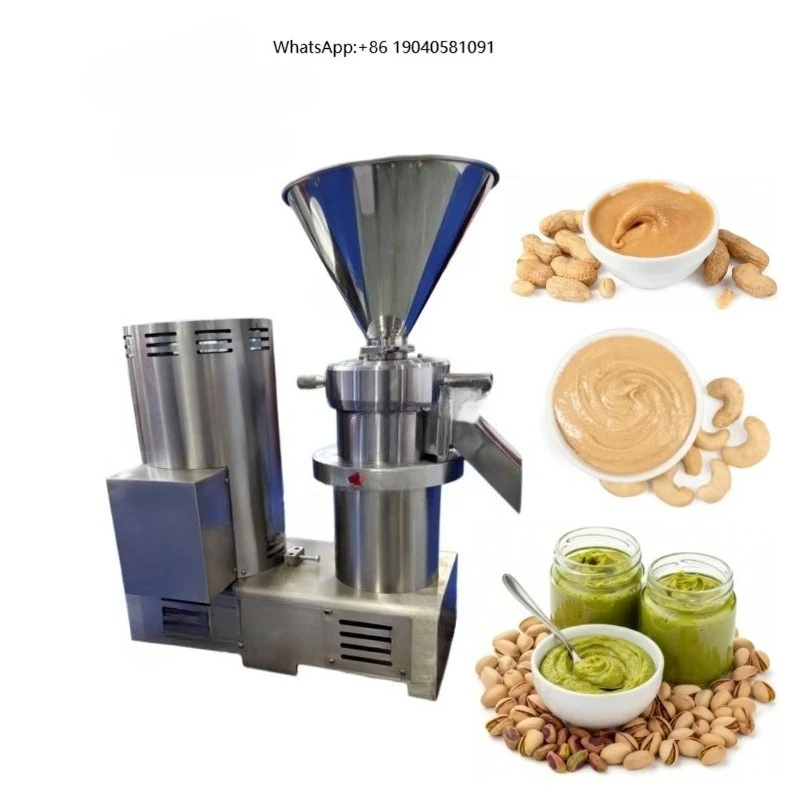Industrial Mini Peanut Butter Machine for Soybean Wheat & Milk-Stainless Steel Electric Grinder with 3-Year Warranty
