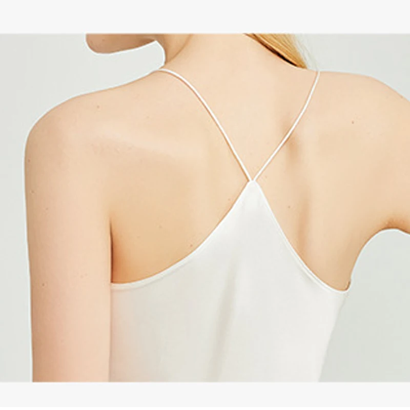 Winsleter-19MM 100% 진짜 실크 우아한 나이트 가운 세트, 여성 긴 소매 레이스 업, 섹시한 가운 슬링 드레스, 2025 여름 새로운 S55614CC