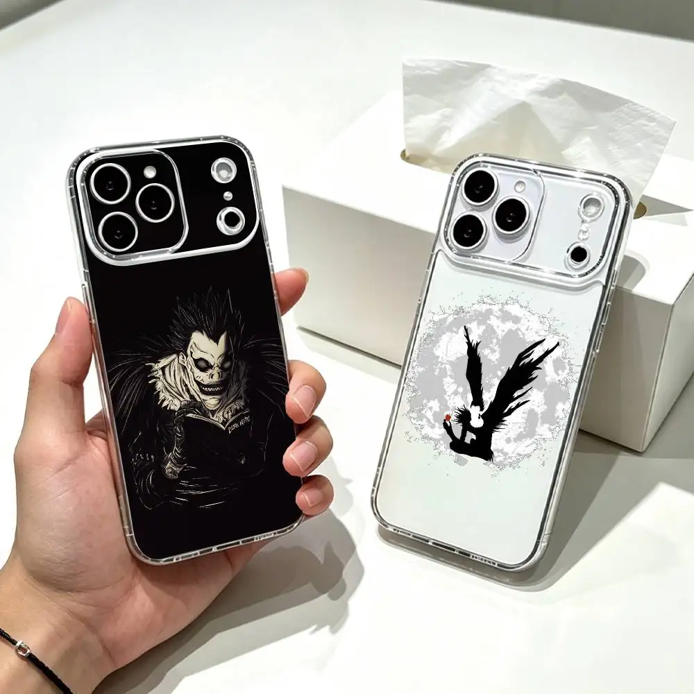 Death Note Ryuk Shinigami  Phone Case Transparent Silicone Soft For iPhone 17 16 15 14 13 12 11 Mini Pro Max Plus Gift
