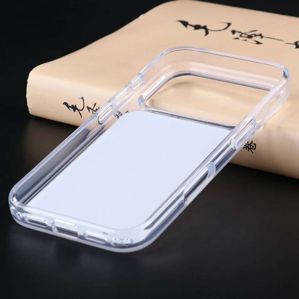 UGOjP Matte Hülle für iPhone 17 Pro Max, stoßfeste Handyhülle, kratzfest, transparenter TPU-Rahmen, mattierte, harte PC-Rückseite, Schutzhülle – Detail 4