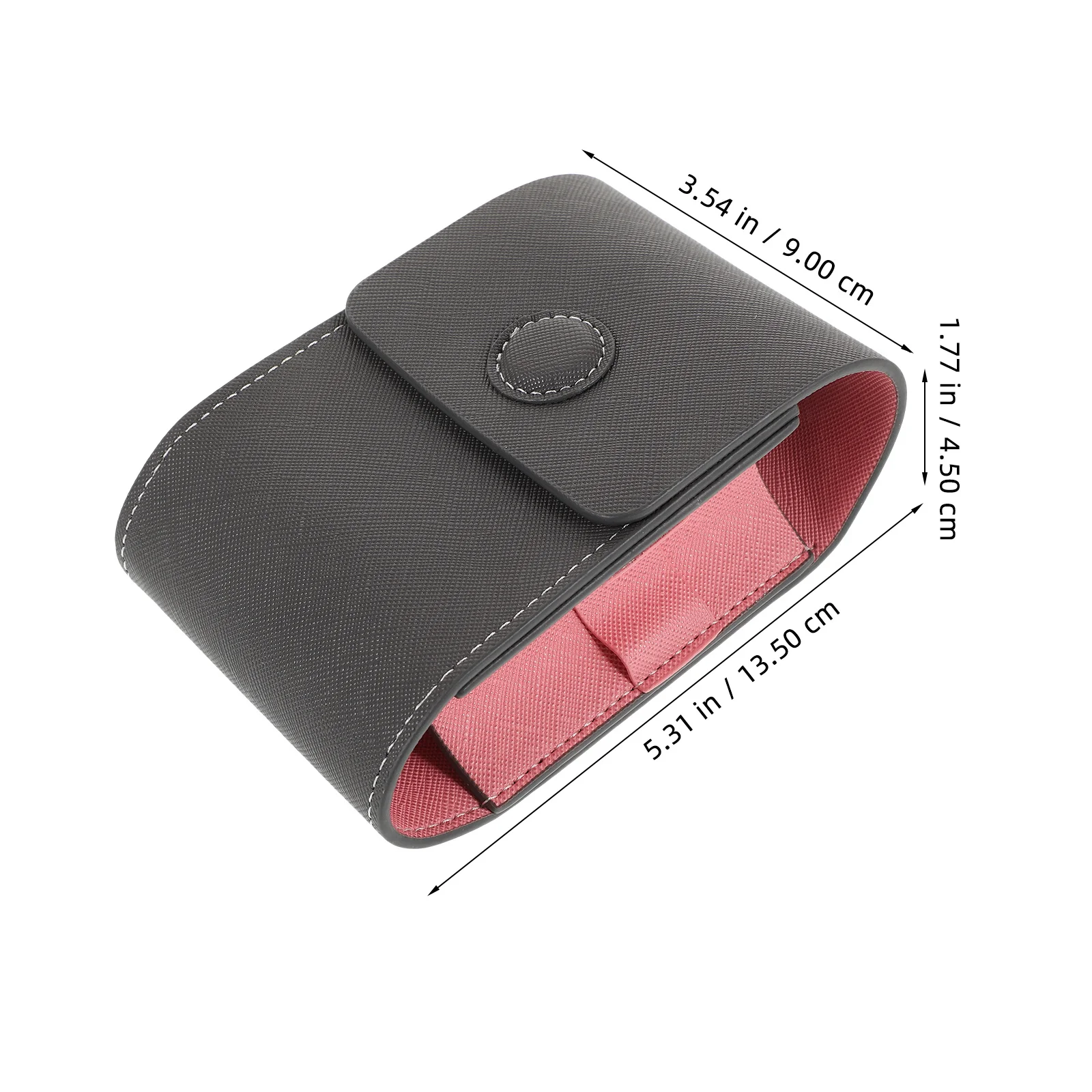 

Lightweight Rangefinder Case for Golfing PU Material Wear Resistant Protection Bag with Magnetic Buckle Portable Daily Use Pouch