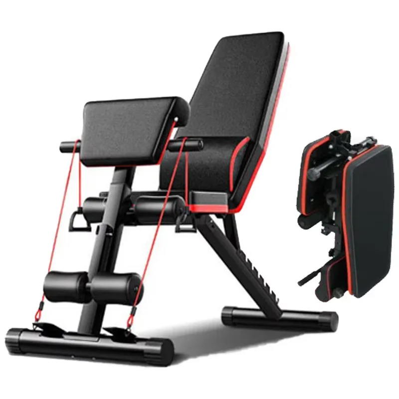Popular Home Exercise Gym Adjustable Folding Dumbbell Chair Weight Lifting Sit up Dumbbell Bench Setpromote sales