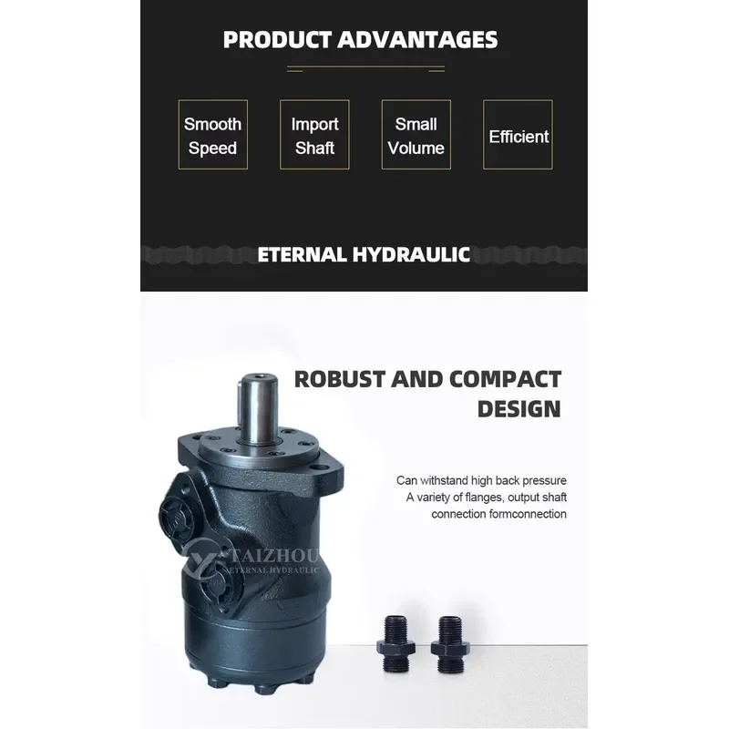 LSHT Orbit Motor Power Steering Unit for Farm Tractors With Front End Loader Back Eaton S T Series Omr Hydraulic Orbital - view 6