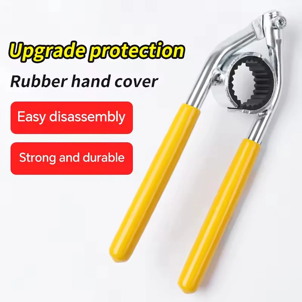 

Universal wrench for tap easy grip quick disassembly Ideal for removing aerator from kitchen and bathroom sink and water filter