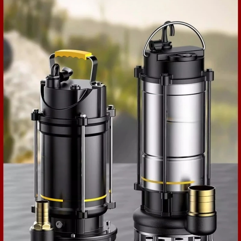 

220V High Lift Large Flow Pumping Household Agricultural Irrigation Sewage Pump