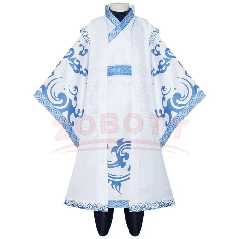 

Фильм Ne Zha 2, костюм Aobing, фильм Nezha, рождение демона, детский костюм для косплея, головные уборы Hanfu, карнавальная вечеринка, сценический древний наряд