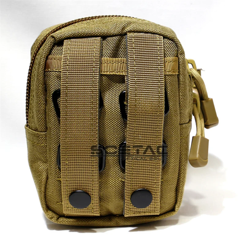 Soetac Nylon Tactische Tas Molle Accessoire Heuptas Multifunctioneel Zakje Airsoft Edc Tas Utility Leg Bag