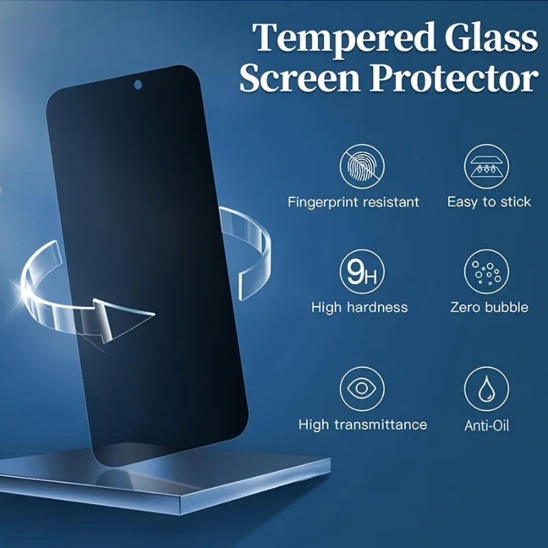2 قطعة الخصوصية الزجاج المقسى حامي الشاشة آيفون 15 14 16 17 برو ماكس زجاج واقي آيفون 13 12 11 برو XR 16E فيلم #2