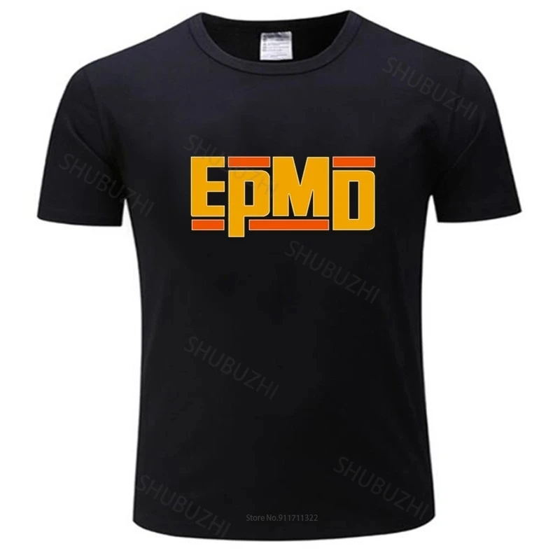 Mens Short Sleeve T Shirt New EPMD Old School Music Logo Men\'s T-Shirt Rap Hip Hop Tees Shirt Fashion Tee-shirt Male Summer Tops