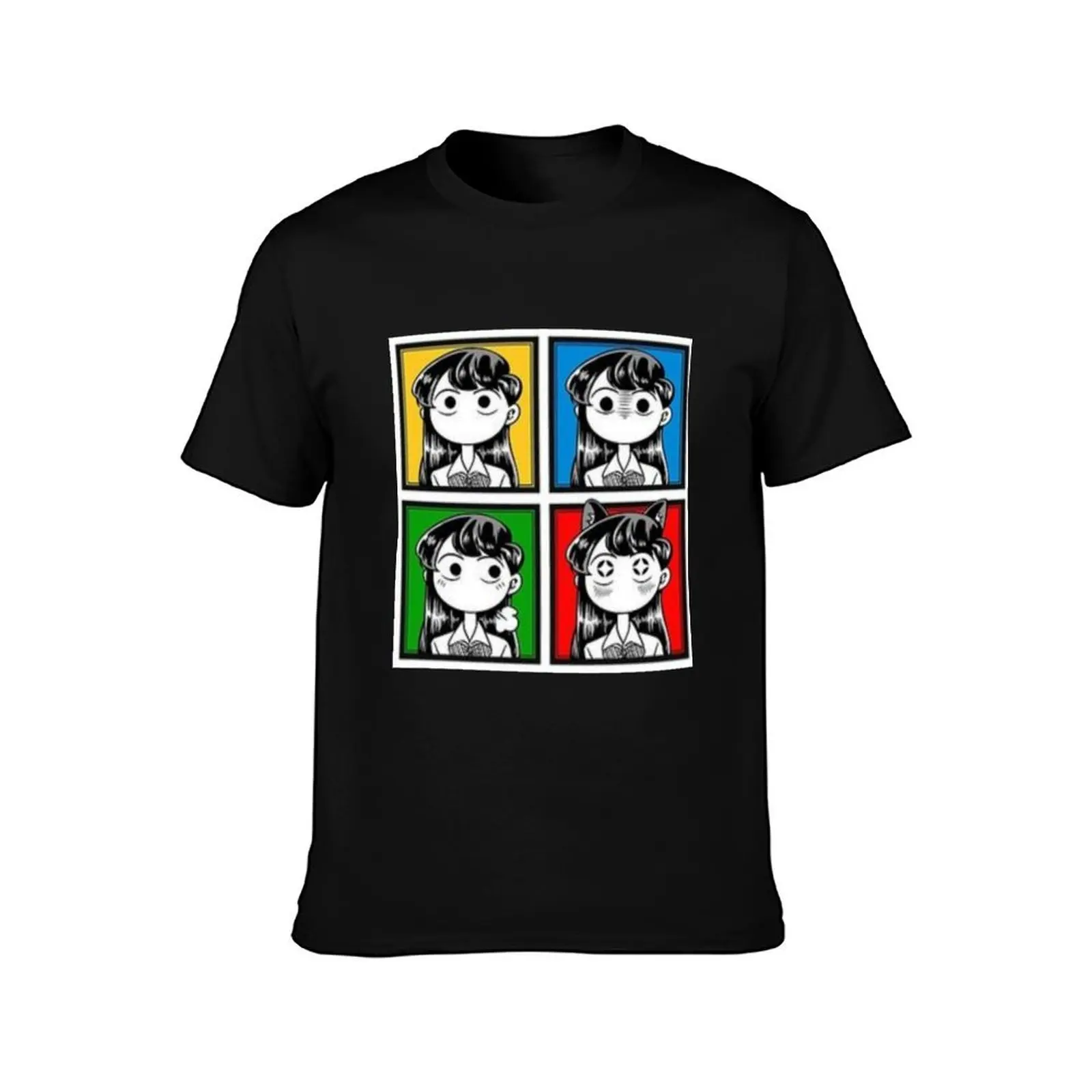 Komi can't communicate Pop Art Men T Shirt t shirts for man cotton