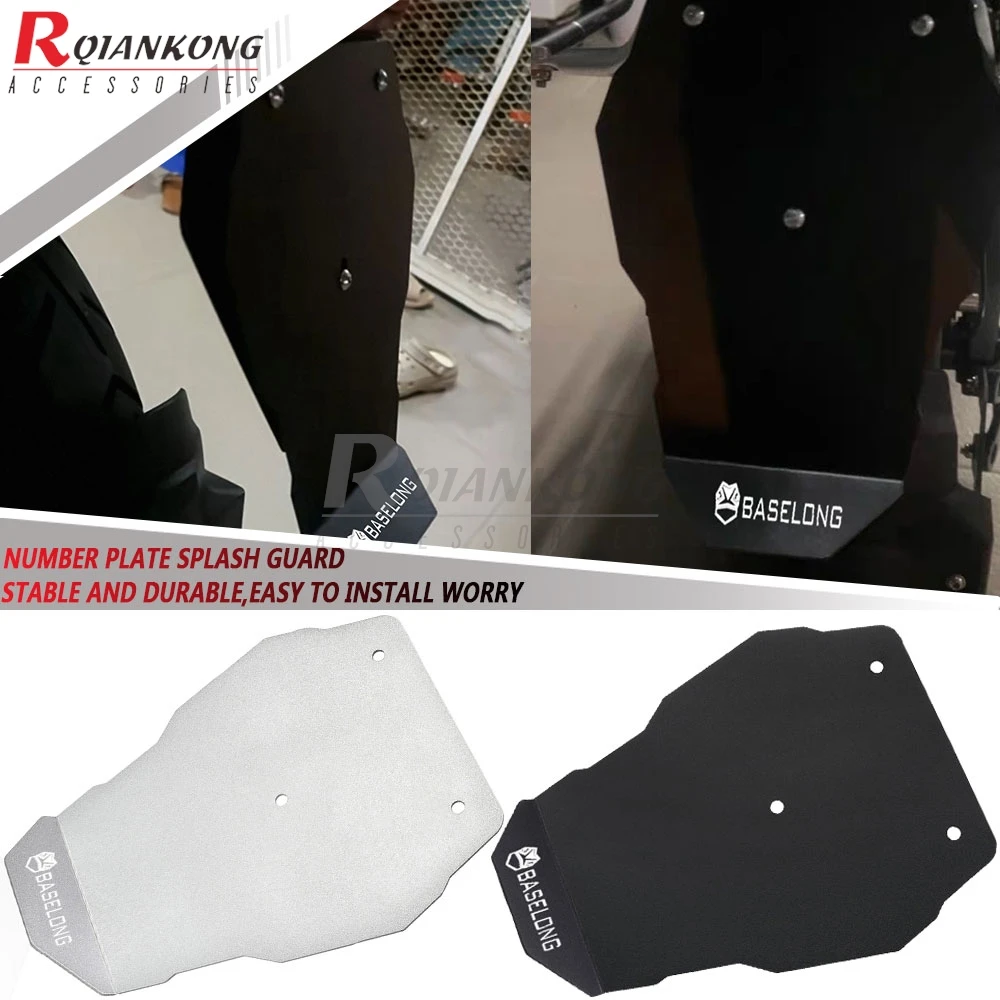 For BMW R12 G/S CNC Aluminum Motorcycle Fender License Plate Rear Splash Guard Number Holder Accessories R12G/S 2025 2026 2027
