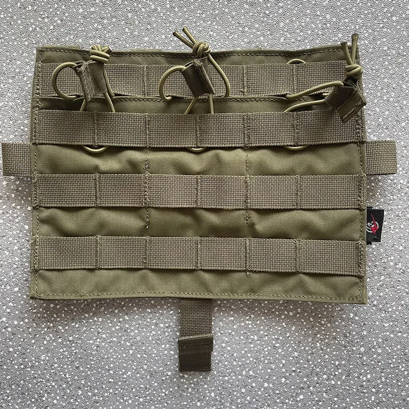 Multicam Magazine Pouch Tactical Vest Front Plate Mag Bag Airsoft Detachable Triple Molle Pouch Accessories view 3