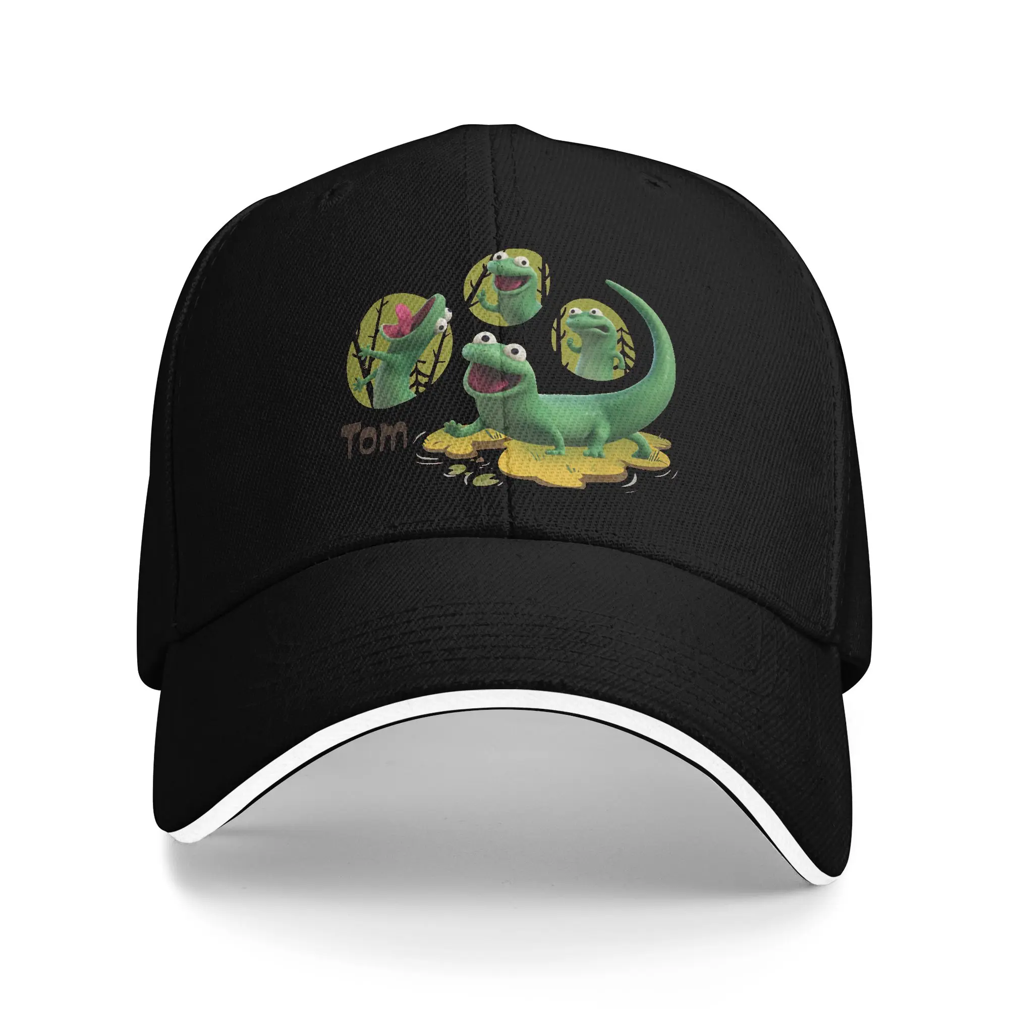 Hoppers Tom Lizard  Baseball Cap Casual  Sandwich Hat for Men Women Adjustable Sun Hat Outdoor