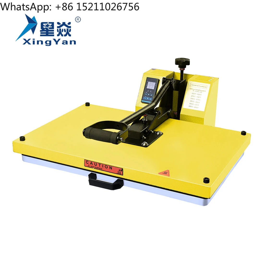 Xingyan Factory Digital Control 16 x 24 Sublimation Blank T-shirt Clothes Manual Printing Flat 40cm 60cm Heat Press Machine