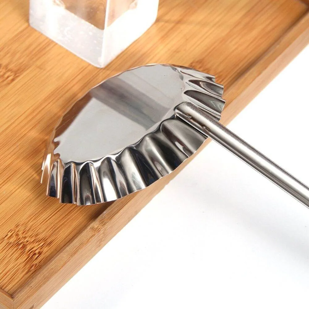 1PC Stainless Steel Meatball Spoon Pancake Scoop Meat Pie Maker Non-Stick Fried Food Mold Kitchen Utensils Cooking Tools