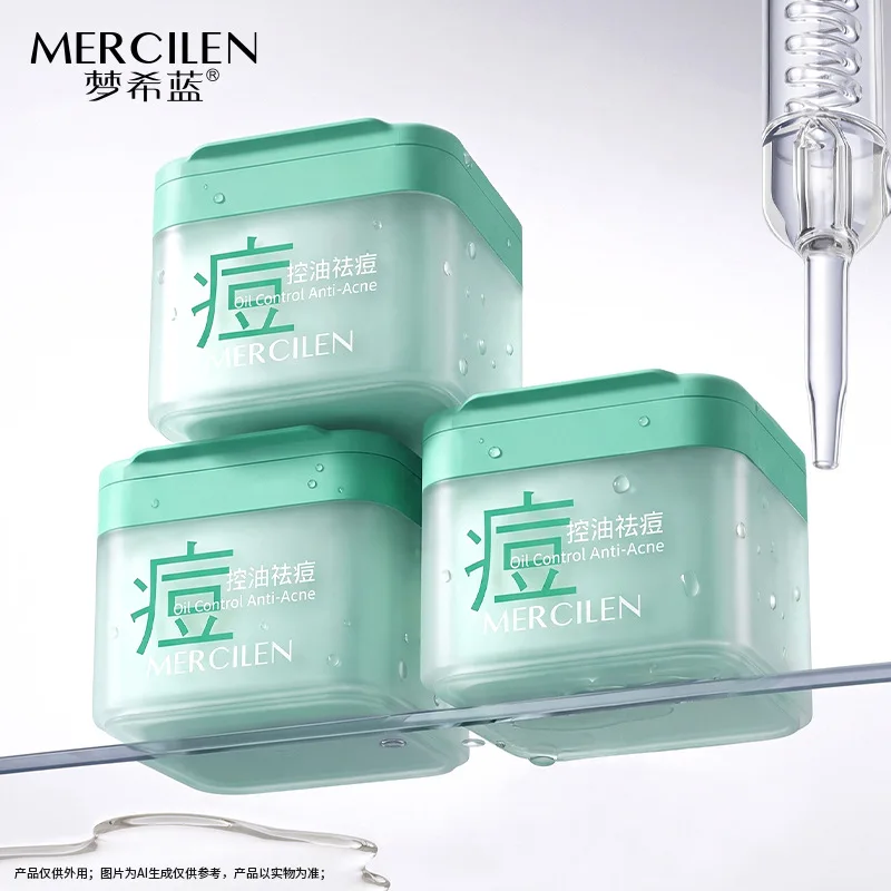 Oil control Acne Removal Cotton Sheet Facial Mask Balance Water Oil Elastic Moisturizing Rejuvenating Skincare Face Mask