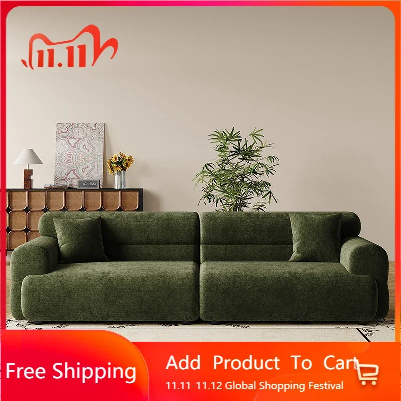 

Lazy Modern Living Room Sofa Family Couch Nordic Puff Living Room Sofa Multifunctional Designer Ergonomic Divano Salon Furniture