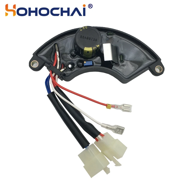 8KW Gasoline AVR CQJY Automatic Voltage Regulator Single Phase 6wires Three Phase 8wires 450V 470UF T108A T308A