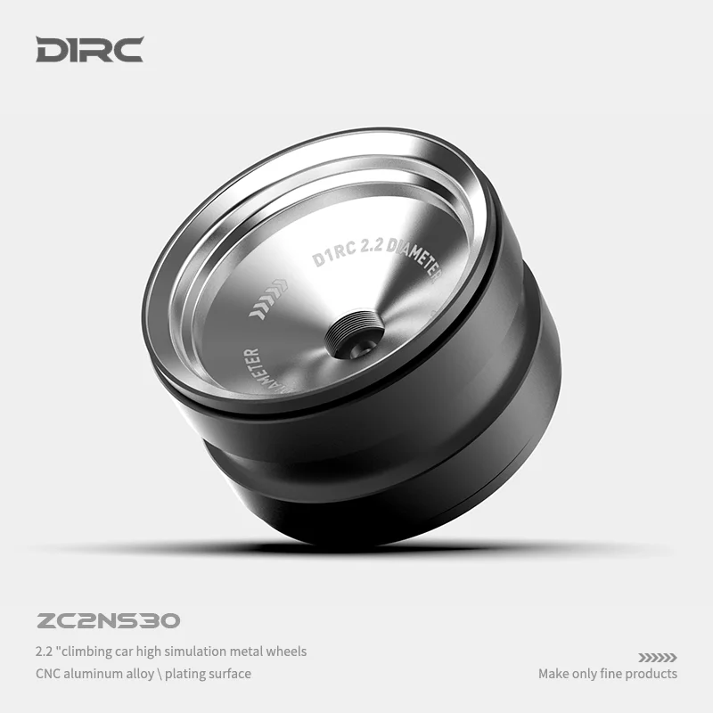 2.2-inch Metal Climbing Car Simulation Wheel hub Second Generation Wheel hub for AXIAL SCX10 TRX4 1/10 RC Crawler Car Parts Accs