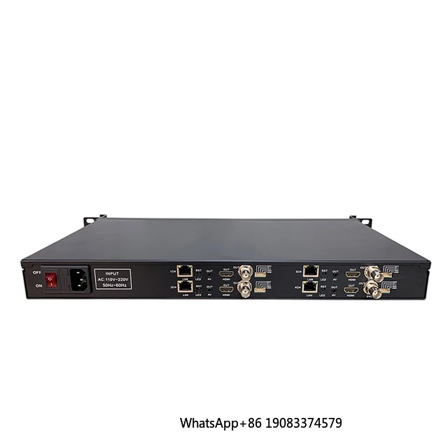 

Декодер DR104 H.264 H.265 Full HD 1080p, 4 канала, HDMI, BNC, AV, поддержка MPEG1, MPEG2, MPEG4